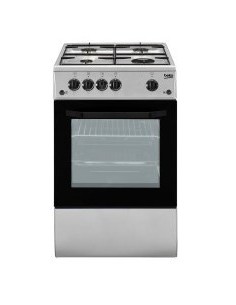 Beko CSG42011FS cucina Gas Argento