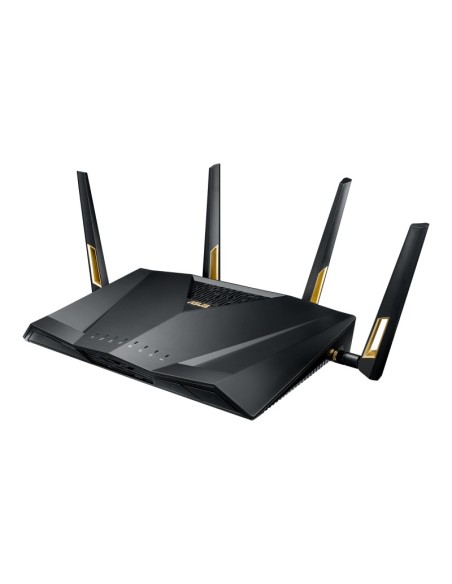 ASUS RT-AX88U router wireless Gigabit Ethernet Dual-band (2.4 GHz 5 GHz) 4G Nero