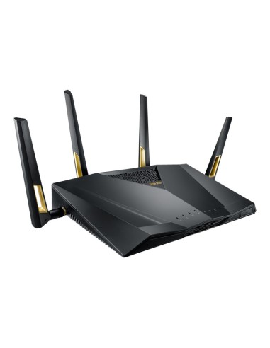 ASUS RT-AX88U router wireless Gigabit Ethernet Dual-band (2.4 GHz 5 GHz) 4G Nero