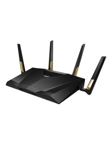 ASUS RT-AX88U router wireless Gigabit Ethernet Dual-band (2.4 GHz 5 GHz) 4G Nero