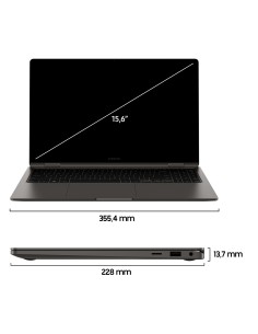 Samsung Galaxy Book3 360 15.6" Laptop i7 16GB 512GB Windows 11 Pro Graphite 2