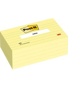3M Post-it pouch autoadesiva Rettangolo Giallo 100 fogli Autoadesivo