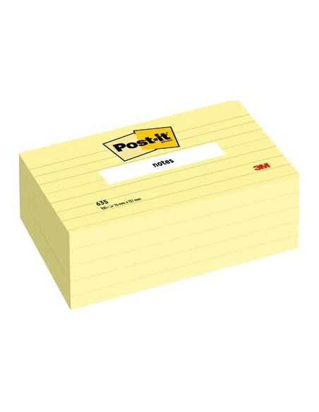 3M Post-it pouch autoadesiva Rettangolo Giallo 100 fogli Autoadesivo