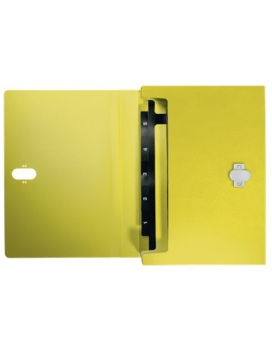 Leitz 46240015 raccoglitore 250 fogli Giallo Polipropilene (PP)