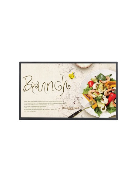 LG 32SM5J-B Pannello piatto per segnaletica digitale 81,3 cm (32") Wi-Fi 400 cd m² Full HD Nero Web OS 24 7