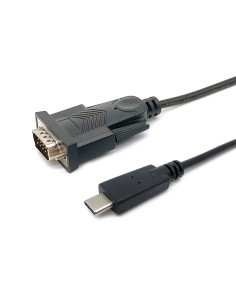 Equip 133392 cavo seriale Nero 1,5 m USB tipo-C DB-9