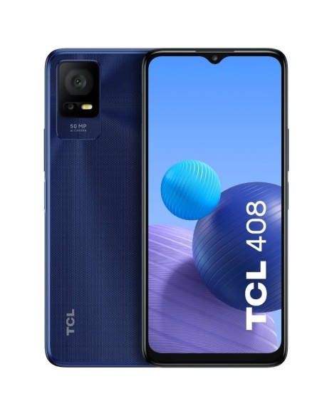 TCL 408 16,8 cm (6.6") Doppia SIM Android 12 4G USB tipo-C 4 GB 64 GB 5000 mAh Blu