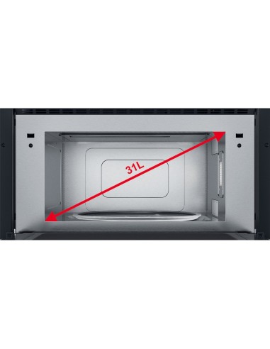 Whirlpool AMW 730 IX Da incasso Microonde con grill 31 L 1000 W Acciaio inossidabile