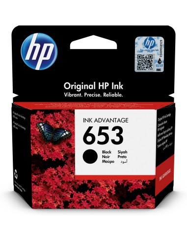 HP Cartuccia inchiostro nero originale Advantage 653