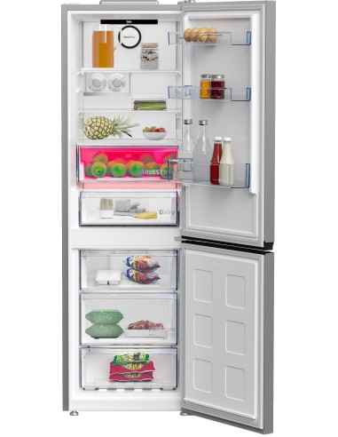 Beko B5RCNE366HXB frigorifero con congelatore Libera installazione 316 L C Grigio