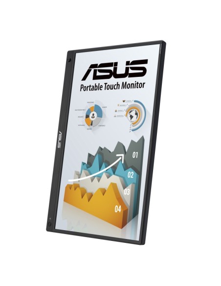 ASUS ZenScreen MB16AHT 39,6 cm (15.6") 1920 x 1080 Pixel Full HD Touch screen Nero