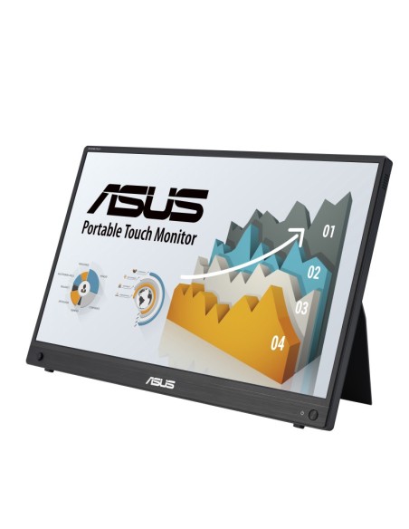 ASUS ZenScreen MB16AHT 39,6 cm (15.6") 1920 x 1080 Pixel Full HD Touch screen Nero