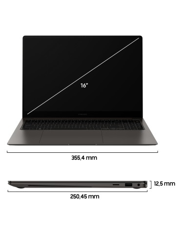 Samsung Galaxy Book3 Pro 16" Laptop i7 16GB 512GB Windows 11 Pro Graphite