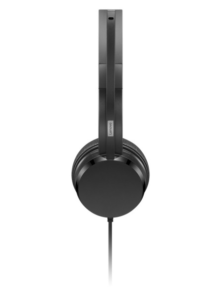 Lenovo 4XD1K18260 cuffia e auricolare Cablato A Padiglione Musica Giornaliera USB tipo A Nero
