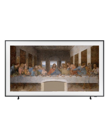 Samsung The Frame Lifestyle TV QE65LS03BGUXZT QLED 4K, Smart TV 65" Matte Display, Dolby Atmos e OTS, Black 2022
