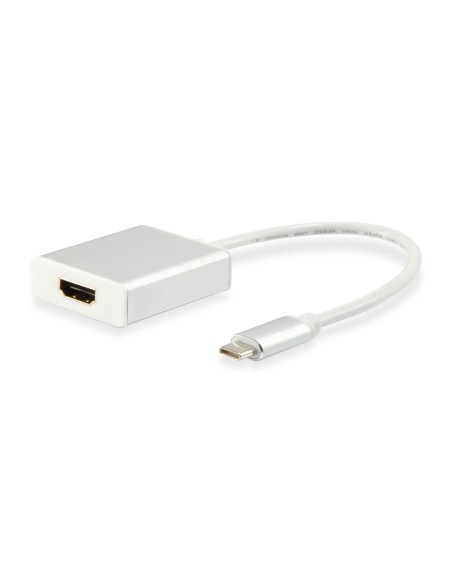 Equip 133452 adattatore grafico USB 4096 x 2160 Pixel Bianco