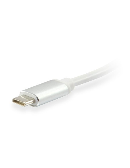 Equip 133452 adattatore grafico USB 4096 x 2160 Pixel Bianco