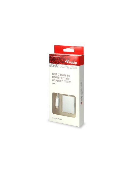 Equip 133452 adattatore grafico USB 4096 x 2160 Pixel Bianco