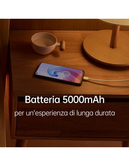 OPPO A96 Smartphone, NFC, Fotocamera principale da 50 Mp+AI e frontale da 16Mp, Display 6.59” 90HZ, 5000mAh, RAM 8GB+128GB