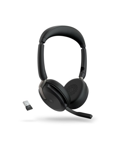 Jabra Evolve2 65 Flex Auricolare Con cavo e senza cavo A Padiglione Ufficio Bluetooth Nero