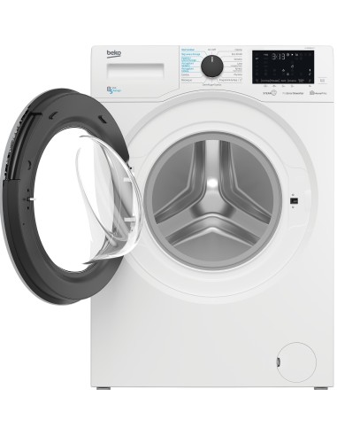 Beko Lavasciuga a Vapore HTV8736XS-IT, 8 5 kg, 1400 giri min