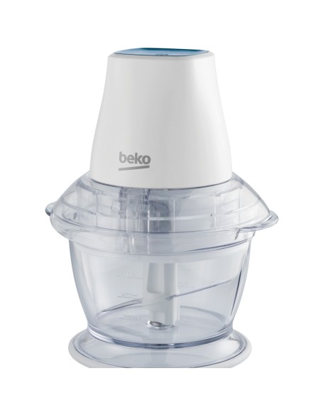 Beko CHP5550W tritaverdure elettrico 0,75 L 550 W Blu, Trasparente, Bianco