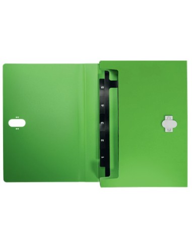 Leitz 46240055 raccoglitore 250 fogli Verde Polipropilene (PP)