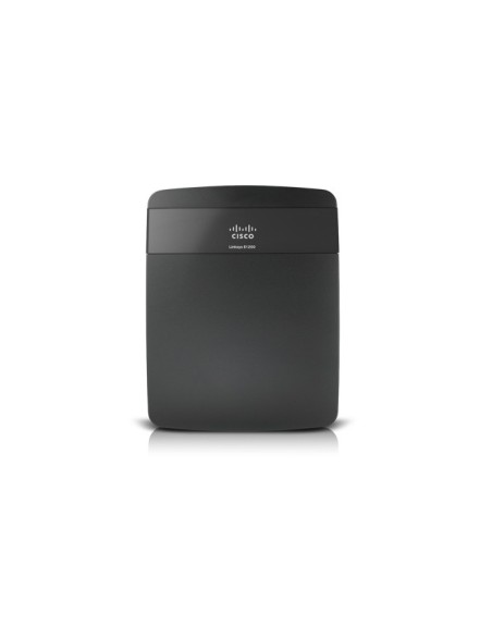 Linksys E1200 router wireless Fast Ethernet Nero