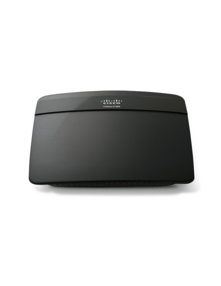 Linksys E1200 router wireless Fast Ethernet Nero