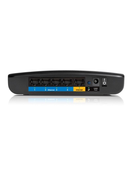 Linksys E1200 router wireless Fast Ethernet Nero