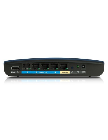 Linksys E3200 router wireless Gigabit Ethernet Nero
