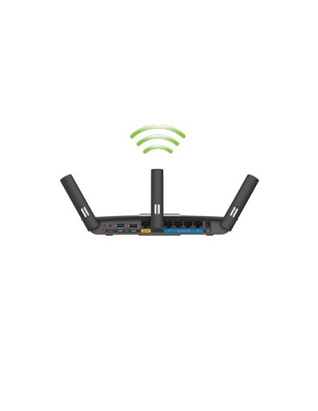 Linksys EA6900 router wireless Gigabit Ethernet Dual-band (2.4 GHz 5 GHz) 4G Nero