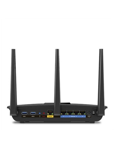 Linksys AC1900 router wireless Gigabit Ethernet Dual-band (2.4 GHz 5 GHz) 4G Nero