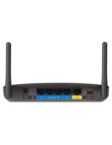 Linksys EA2750 router wireless Dual-band (2.4 GHz 5 GHz) Nero
