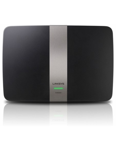 Linksys EA6200 router wireless Gigabit Ethernet Dual-band (2.4 GHz 5 GHz) 4G Nero, Grigio