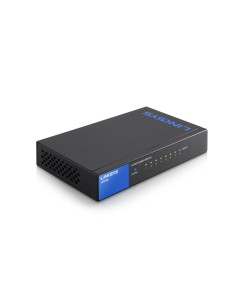 Linksys LGS108 Non gestito Gigabit Ethernet (10 100 1000) Nero