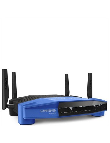 Linksys WRT1900ACS router wireless Gigabit Ethernet Dual-band (2.4 GHz 5 GHz) 4G Nero, Blu