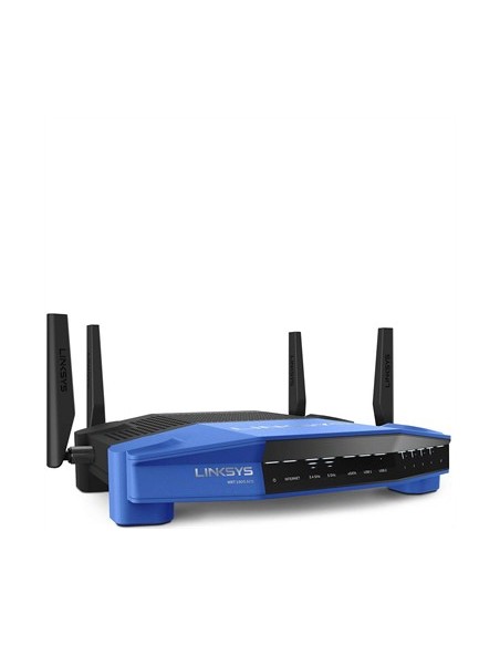 Linksys WRT1900ACS router wireless Gigabit Ethernet Dual-band (2.4 GHz 5 GHz) 4G Nero, Blu