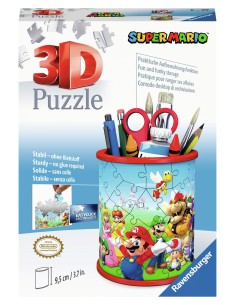 Ravensburger Super Mario Pencil Holder Puzzle 3D 54 pz