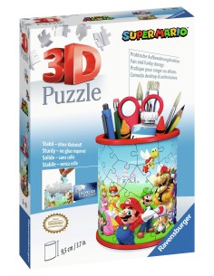 Ravensburger Super Mario Pencil Holder Puzzle 3D 54 pz 2