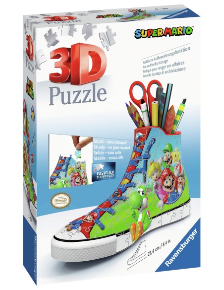 Ravensburger Super Mario Sneaker Puzzle 3D 108 pz