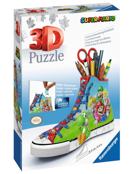 Ravensburger Super Mario Sneaker Puzzle 3D 108 pz
