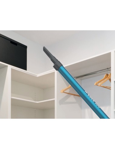 Hoover HF122CAR 011 Senza sacchetto 0,9 L Blu, Titanio