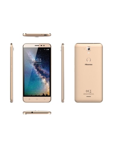 Hisense HS-F23 14 cm (5.5") Android 7.0 4G Micro-USB 2 GB 16 GB 3000 mAh Oro
