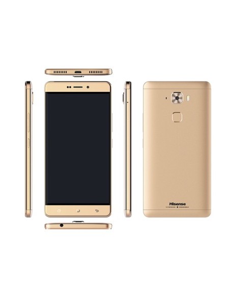 Hisense E76 14 cm (5.5") Doppia SIM Android 7.0 4G Micro-USB 3 GB 32 GB 3000 mAh Oro