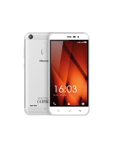 Hisense F31 12,7 cm (5") Doppia SIM Android 6.0 4G Micro-USB 2 GB 16 GB 2500 mAh Argento, Bianco