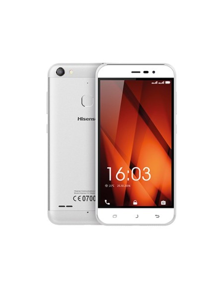 Hisense F31 12,7 cm (5") Doppia SIM Android 6.0 4G Micro-USB 2 GB 16 GB 2500 mAh Argento, Bianco
