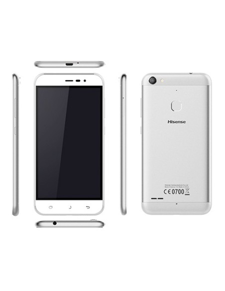 Hisense F31 12,7 cm (5") Doppia SIM Android 6.0 4G Micro-USB 2 GB 16 GB 2500 mAh Argento, Bianco