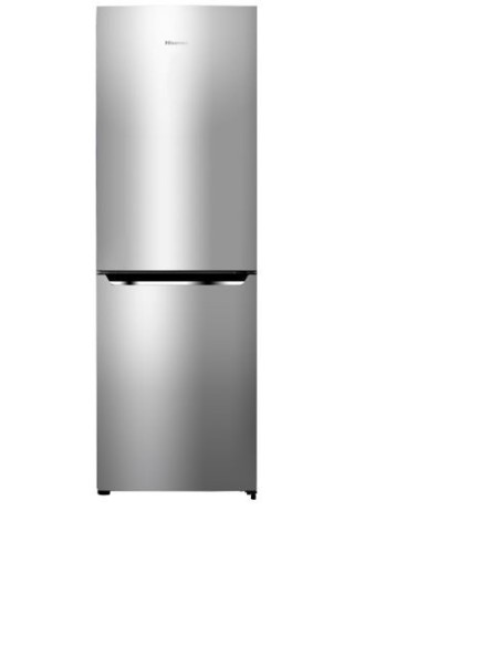 Hisense RB371N4EC2 frigorifero con congelatore Libera installazione 285 L Acciaio inossidabile