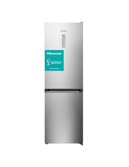 Hisense RB400N4BC3 frigorifero con congelatore Libera installazione 322 L D Acciaio inossidabile